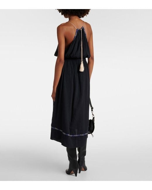 Isabel Marant Blue Siana Midi Dress