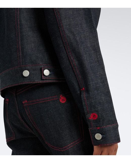 Acne Black Re-Edition Denim Jacket