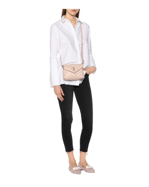 Jimmy Choo Gala Glitter Ballet Flats Lyst