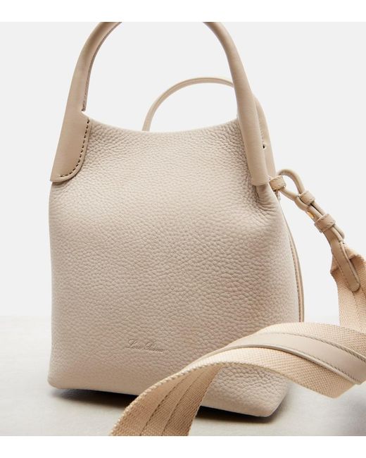 Bolso Saco Bale Small De Piel Loro Piana de color Natural