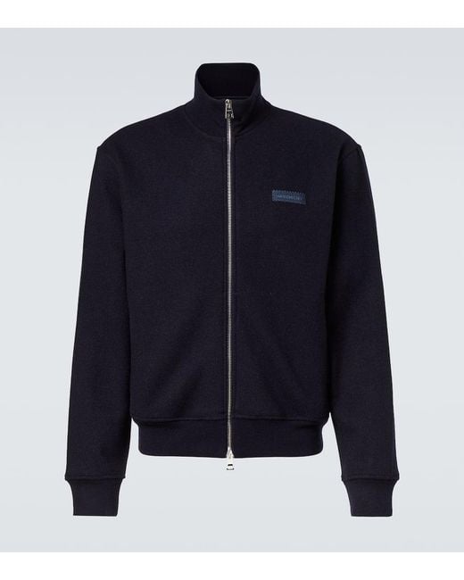 Givenchy Jacke Aus Einem Wollgemisch in Blue für Herren