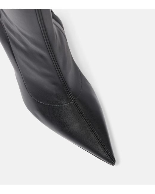 The Attico Black Cheopissima 105 Over-The-Knee Boots