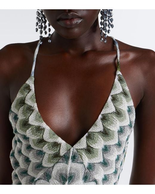 Missoni Metallic Lame Maxi Dress