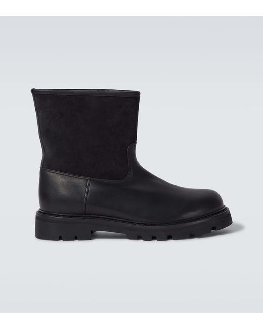 Stivaletti Suilven Walk di Loro Piana in Black da Uomo