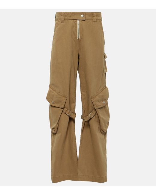 Pantalon cargo Potinal en coton Acne en coloris Natural