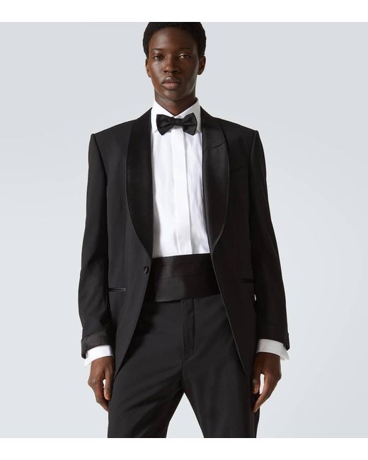 Cintura Da Smoking di Giorgio Armani in Black da Uomo