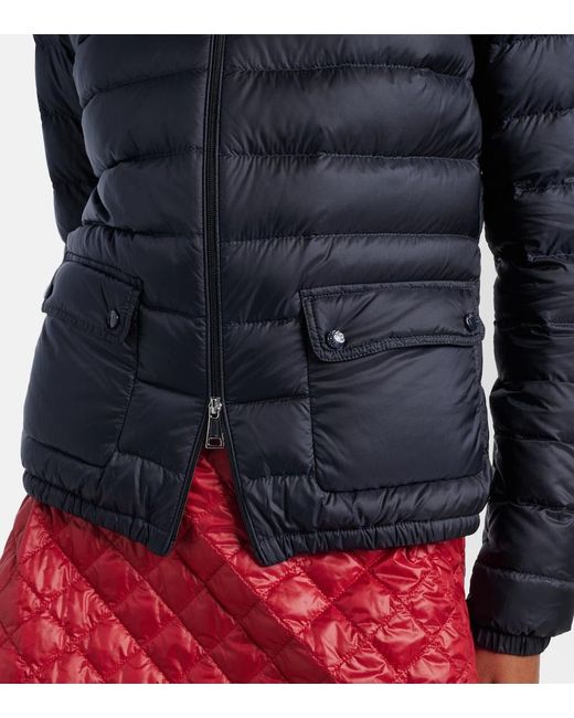Moncler Blue Lans Down Jacket
