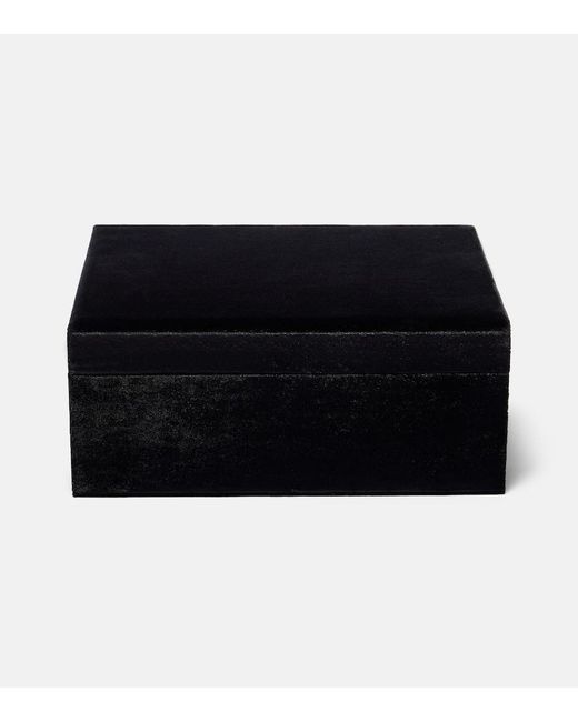 Sophie Bille Brahe Black Tresor Grande Velvet Jewelry Box