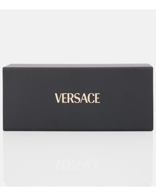 Versace Metallic Round Glasses