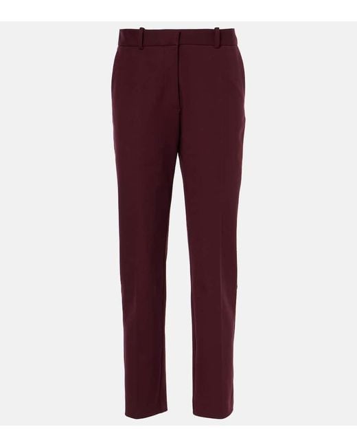 Pantaloni Regular Coleman di Joseph in Red