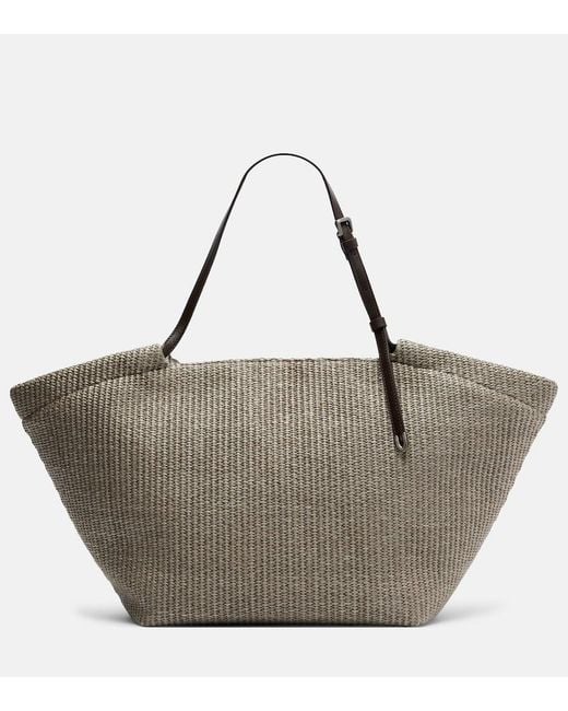 Borsa di Brunello Cucinelli in Gray