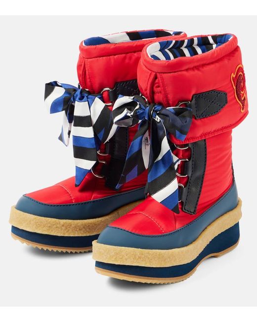 Botas De Nieve Iride Emilio Pucci de color Red