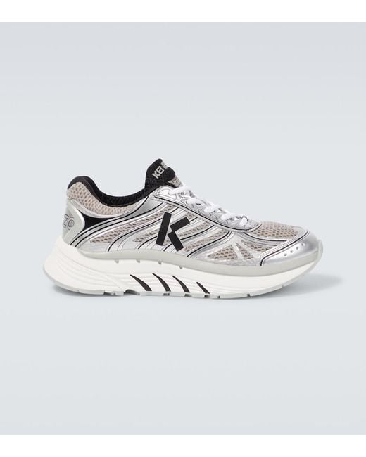 KENZO Metallic Pace Mesh Sneakers for men