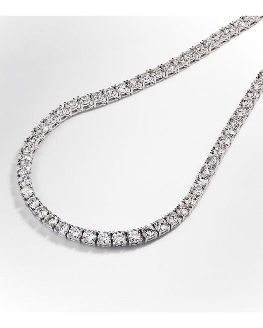 Anita Ko White Hepburn Large 18Kt Choker With Diamonds