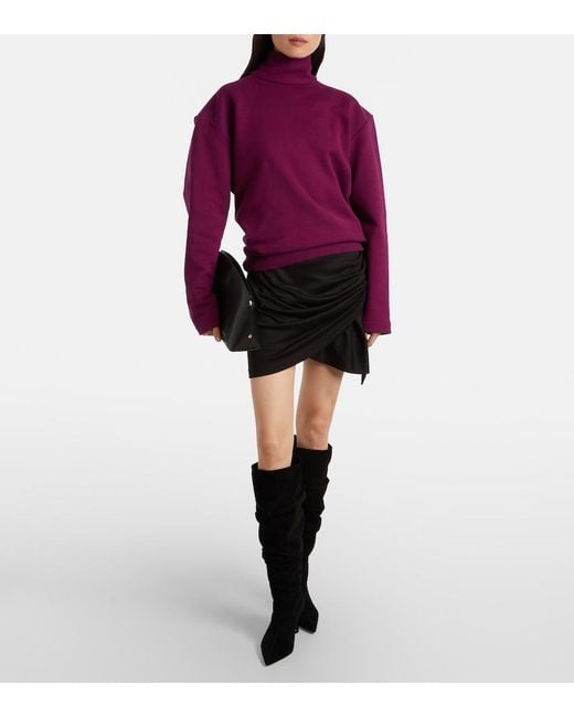 Malone Souliers Black Melina 70 Suede Knee-High Boots