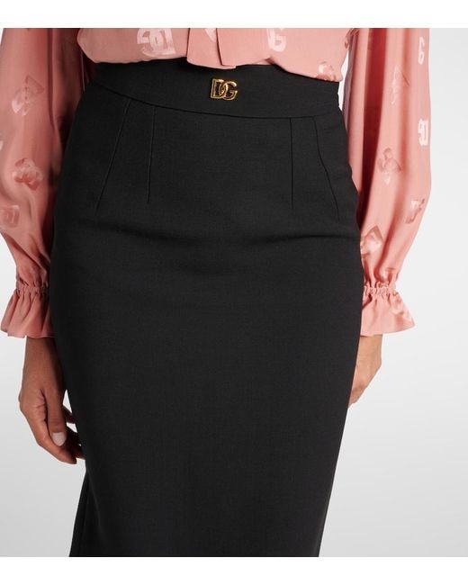 Dolce & Gabbana Black Skirts