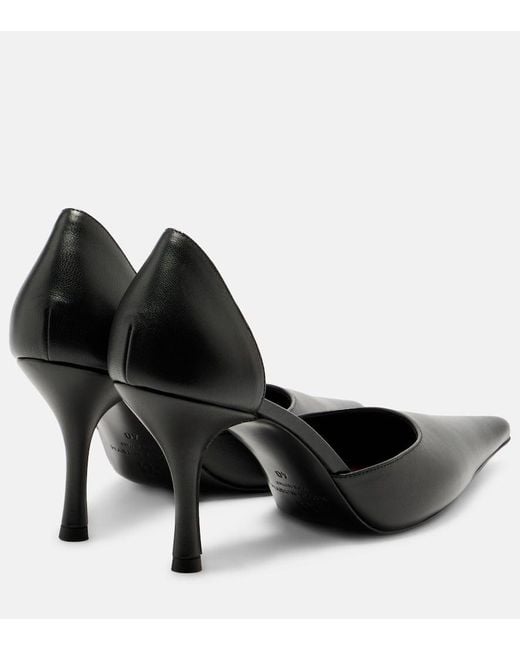 Magda Butrym Black Verzierte Pumps Aus Leder