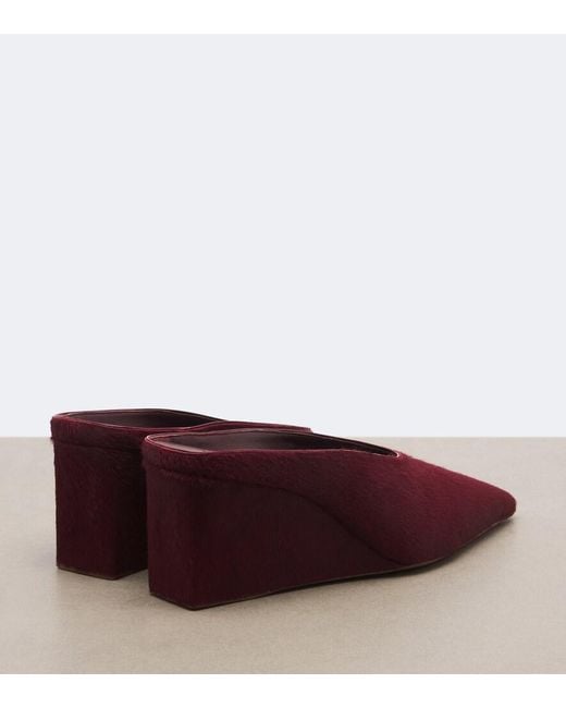 Mules Cube di Alaïa in Red