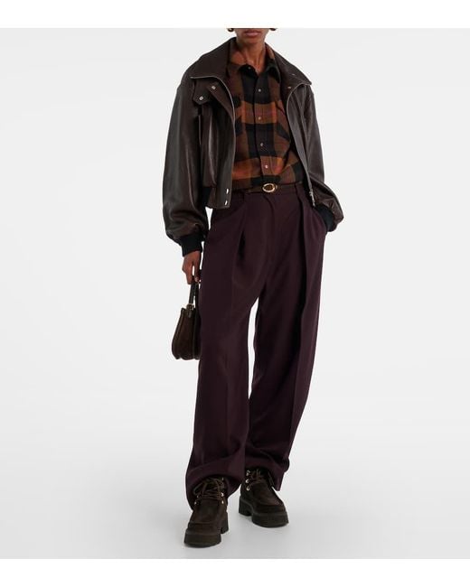 Bottes Turin En Daim Et Shearling Bogner en coloris Black