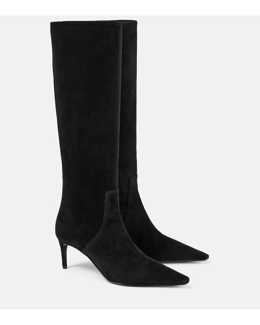 Bottes En Daim Dolce & Gabbana en coloris Black
