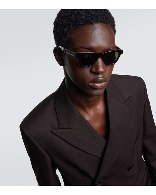 Saint Laurent Eckige Sonnenbrille Sl 789 Jacques in Brown für Herren