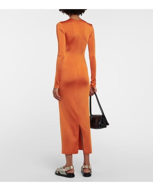Marni Orange Marine Dresses