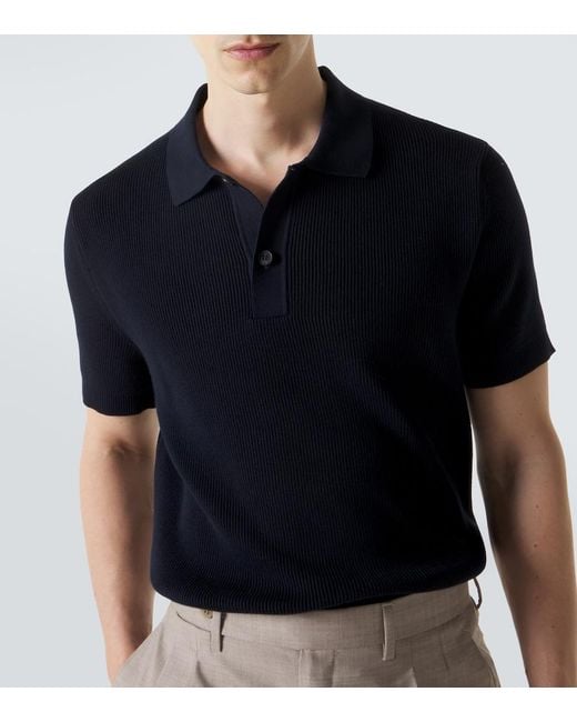 Polo di Sunspel in Blue da Uomo