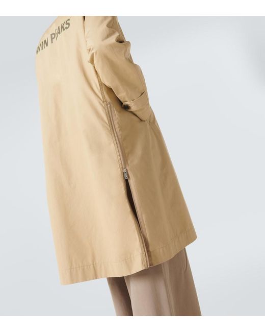 Undercover Natural Printed Cotton Coat for men