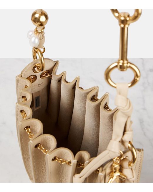 Chloé Metallic Sea Treasures Leather Crossbody Bag