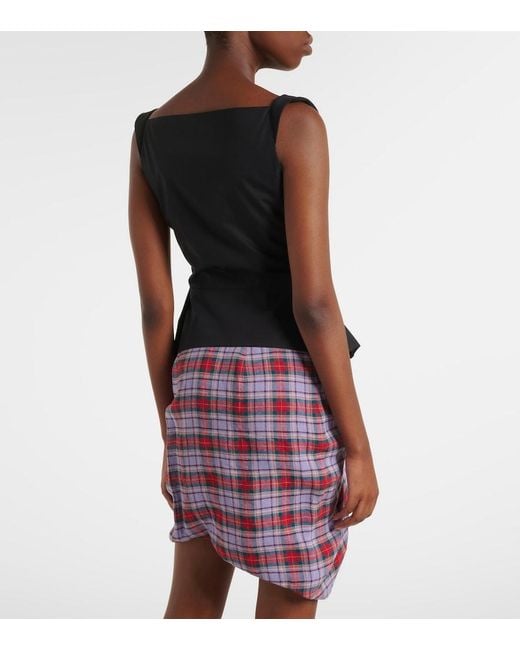 Vivienne Westwood Black Monday Cotton Top