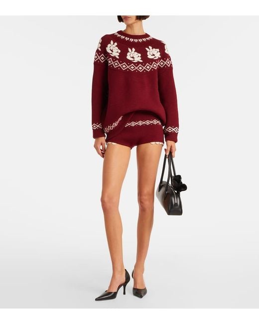 Pullover di Magda Butrym in Red