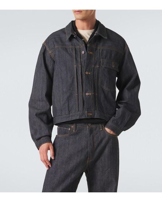 Visvim Black 102Xx Denim Jacket for men