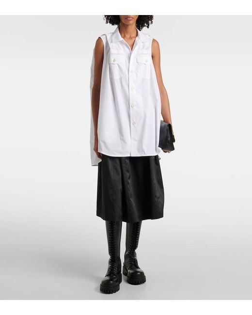 Robe Sacai en coloris White