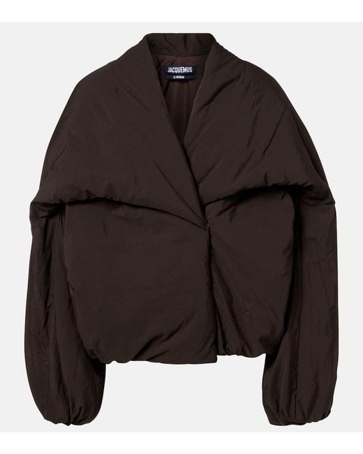 Jacquemus Black Chale Bomber Jacket