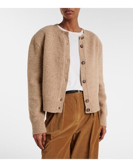 Rohe Brown Wool Cardigan