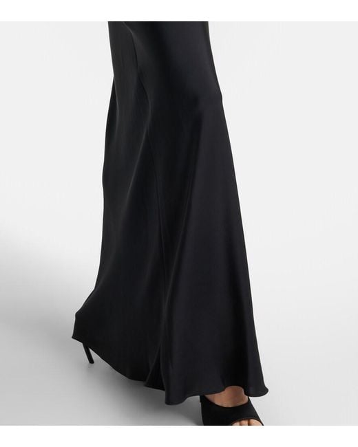 Rabanne Black Chain-Detail Gown