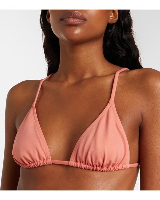 Top De Bikini Triangular Mouna Eres de color Pink