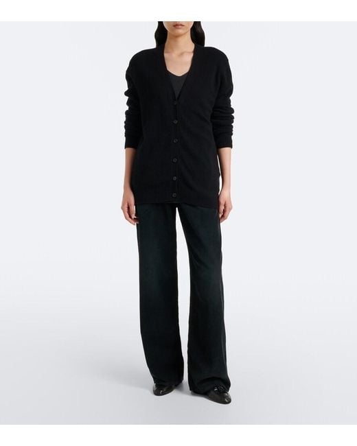 The Row Blue Pelagia Cashmere Cardigan