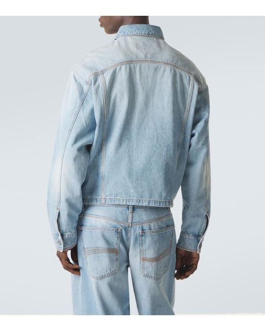 ERL Blue Denim Jacket for men