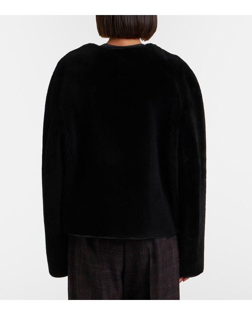 Blazé Milano Black Gliss Shearling Jacket