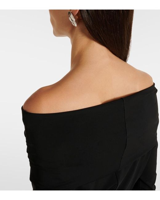 Max Mara Black Gerla Long Sleeve Dress