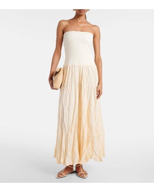 Johanna Ortiz Natural Light And Sound Skirt Dress
