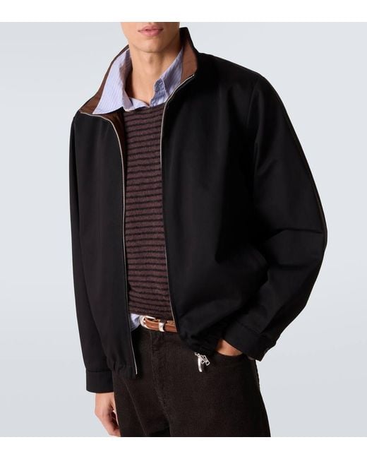 Chaqueta Casino En Sarga De Algodon Our Legacy de hombre de color Black