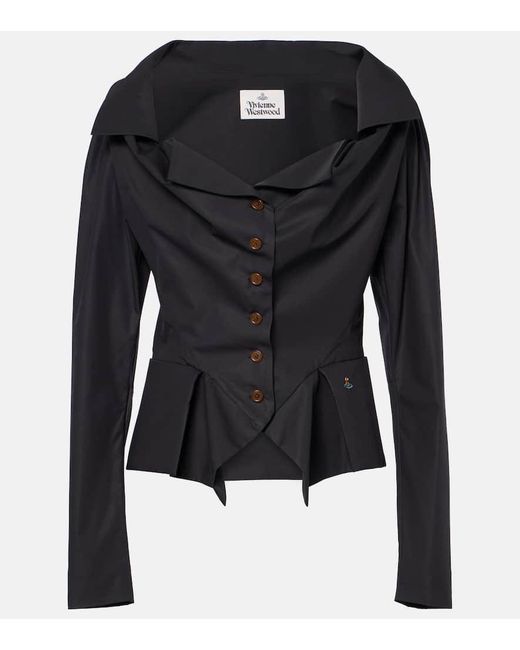 Chemise Monday En Coton Vivienne Westwood en coloris Black
