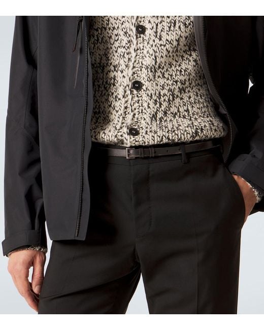Prada Guertel Aus Leder in Black für Herren