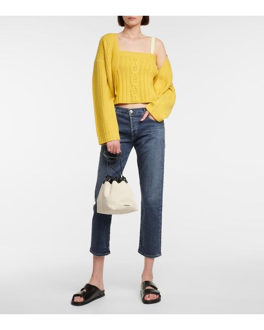 Citizens of Humanity Blue Emerson Mid-Rise Boyfriend Jeans