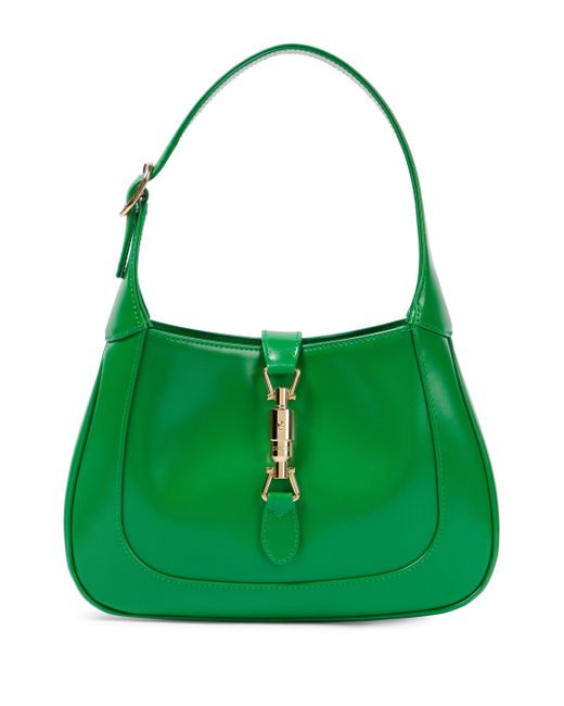 Gucci Jackie 1961 Small Leather Shoulder Bag in Green | Lyst Australia