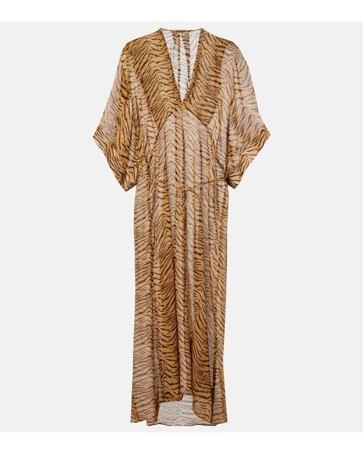 ViX Natural X Rosie Huntington-Whiteley Megan Beach Cover-Up