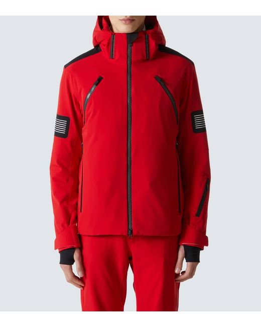 Toni Sailer Skijacke Allan in Red für Herren