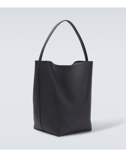The Row Tote Bag N/S Park Large Aus Leder in Black für Herren